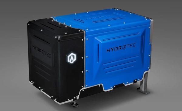 Pripravovaný prototyp ťažobného vozidla 930E bude poháňaný viac ako 2 megawattmi energetických kociek Hydrotec. V každej z nich bude 300 vodíkových palivových článkov.