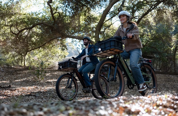 Elektrické bicykle Radster Trail s batériou Safe Shield.