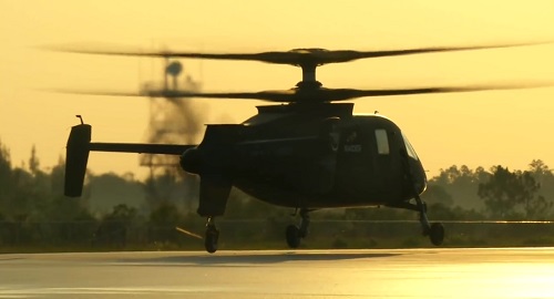 Sikorsky, vrtuľník, S-97 Raider, X2 Technology Demonstrator, OH-58D Kiowa Warrior, MH-6 Little Bird, armáda, misie, test, lietanie, technológie, novinky