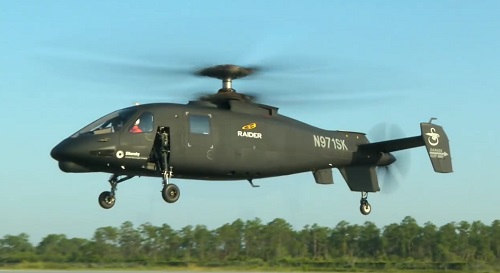 Sikorsky, vrtuľník, S-97 Raider, X2 Technology Demonstrator, OH-58D Kiowa Warrior, MH-6 Little Bird, armáda, misie, test, lietanie