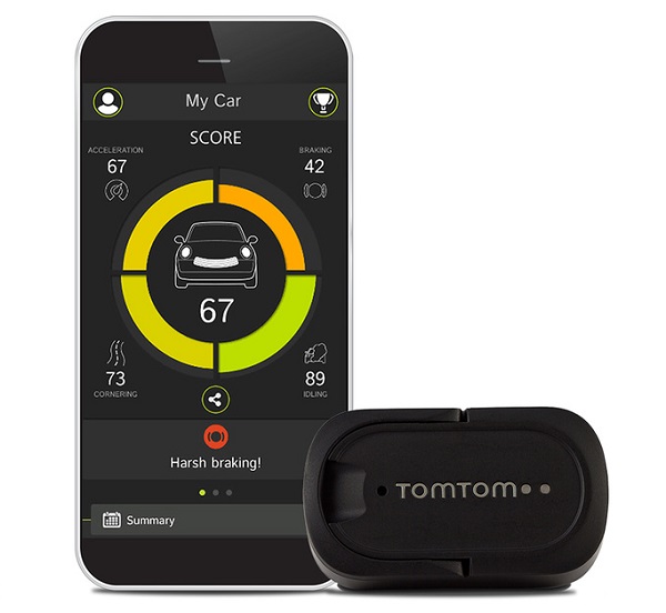 TomTom Curfer je zariadenie pre konktor OBD a sprievodná aplikácia, ktorá sleduje vaše vodičské návyky