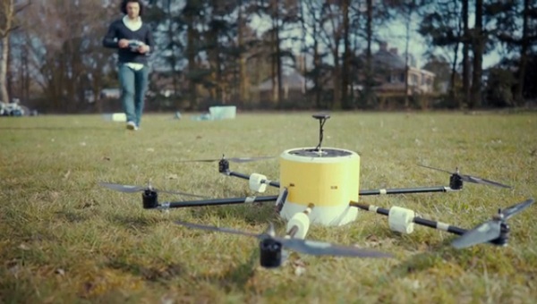 Dron Mine Kafon Drone zneškodní zákerné nášľapné míny