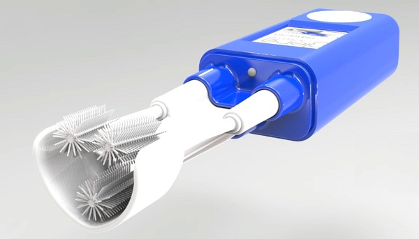 Elektrická zubná kefka GlareSmile využíva inovatívnu technológiu trojice hlavíc pre dôkladné čistenie zubov