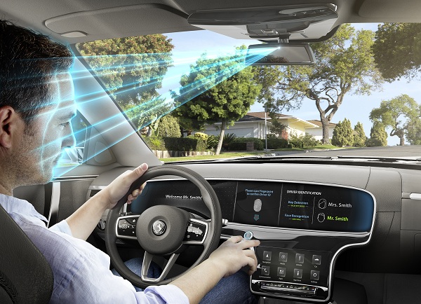 Nový biometrický systém od spoločnosti Continental využíva kameru s technológiou rozpoznania tváre pre identifikáciu vodiča pre personálne nastavenie vozidla