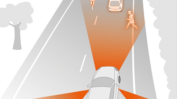 Diaľkové svetlá Osram vďaka technológii LIDAR môžu meniť svoju intenzitu, aby neosvetľovali autá, ľudí či zvieratá