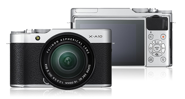 Fujifilm predstavil nový bezzrkadlový fotoaparát X-A10