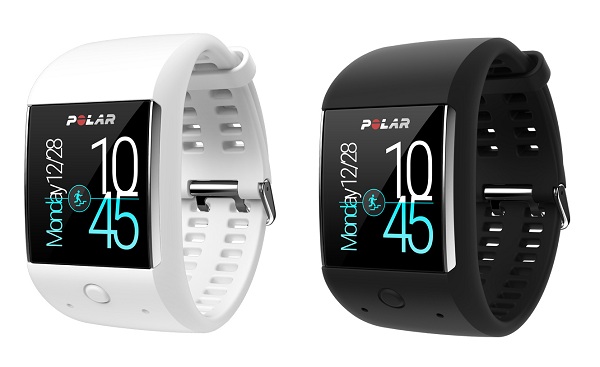 Fitness hodinky Polar M600 s operačným systémom Android Wear sa dodávajú v bielej alebo čiernej farbe