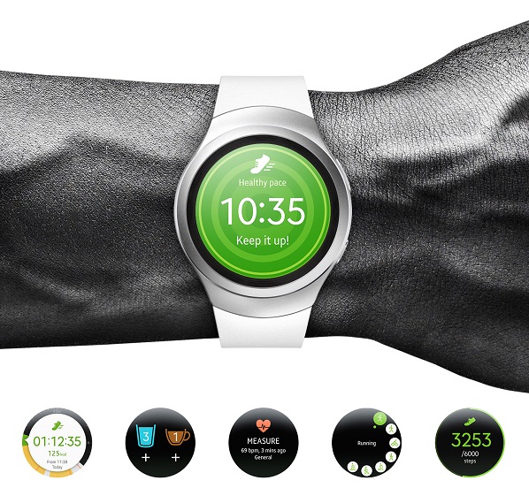 Samsung, Gear S2, hodinky, inteligentné hodinky, dizajn, ciferník, digitálny ciferník, Alessandro Mendini, technológie, novinky, inovácie