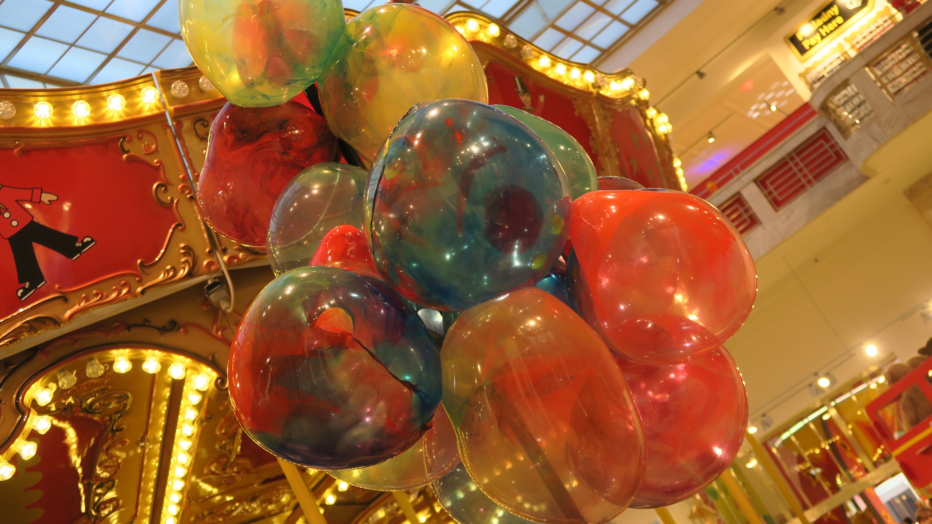 Balón, oslava, Hamleys, balónová výzdoba, narodeninová párty