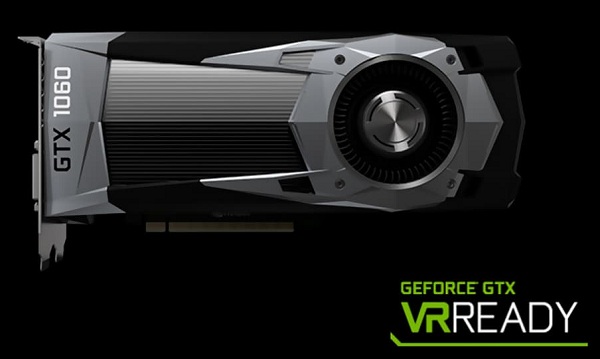 Nová grafická karta Nvidia GeForce GTX 1060 je pripravená na virtuálnu realitu