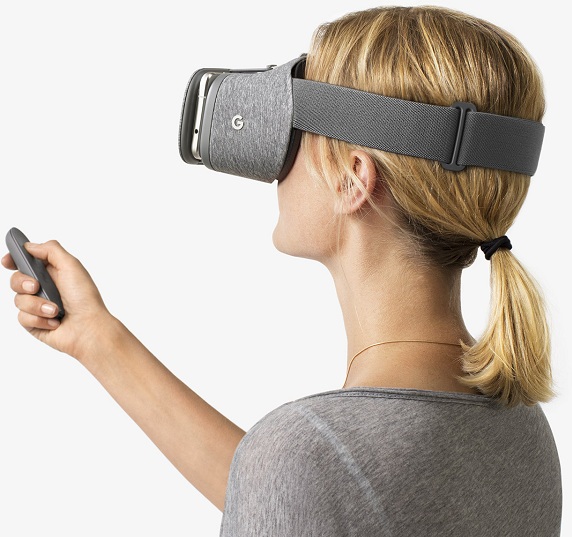 Headset Google Daydream View VR je určený pre zážitky vo virtuálnej realite cez vložený smartfón