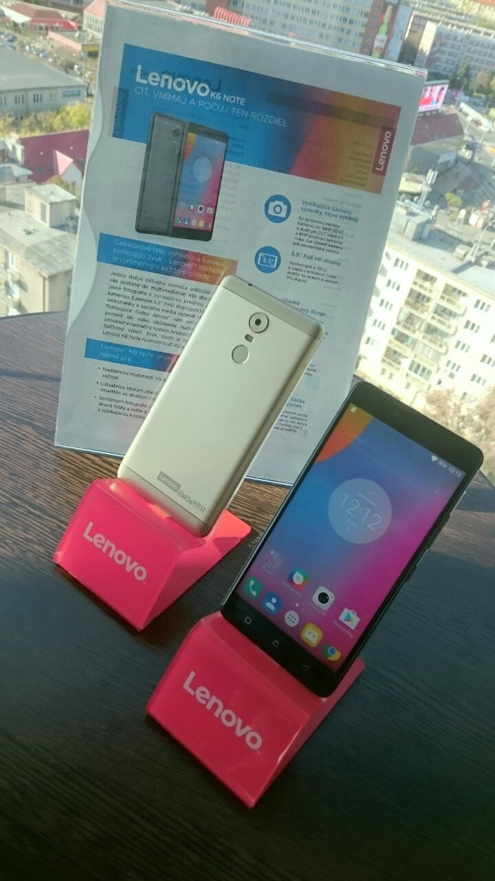 Smartfón Lenovo K6 Note