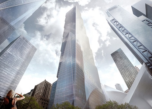 New York, Two World Trade Center, BIG, mrakodrap, výstavba, návrh, plán, architektúra, 21. century Fox, Manhattan, technológie, novinky