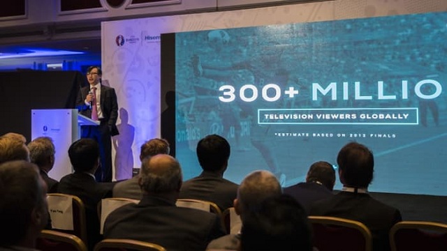 Spoločnosť Hisense predstavila prvý 100 palcový 4K UHD širokouhlý laserový televízor na svete