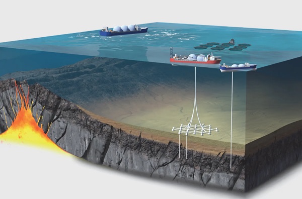 Trhliny šíriace sa na morskom dne by podľa CGG mohli ponúknuť jedny z najlepších geotermálnych zdrojov na svete.