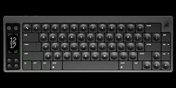 Inteligentná klávesnica s displejom Nomad.
