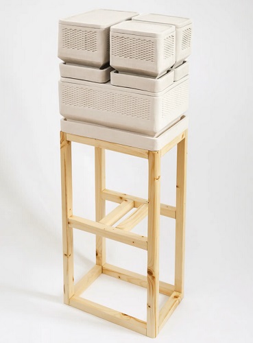Hlinené chladiace boxy na potraviny so systémom odparovacieho chladenia TONY.