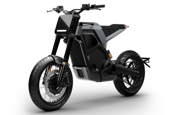 Luxusný mestský elektrický motocykel DAB 1α.