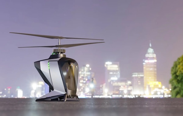 Lietajúci stroj eCopter môže predstavovať dostupnejší typ aerotaxíka.