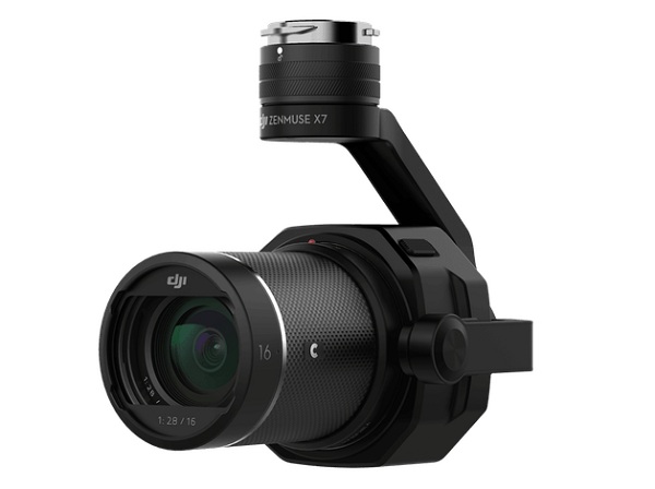 Spoločnosť DJI predstavila novú prefesionálnu kameru pre drony s názvom Zenmuse X7.