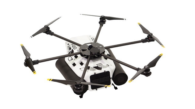 Dron HexH2O Pro v2 s vodotesnou konštrukciou tela by mal byť schopný nakrúcania záberov za takmer akéhokoľvek počasia