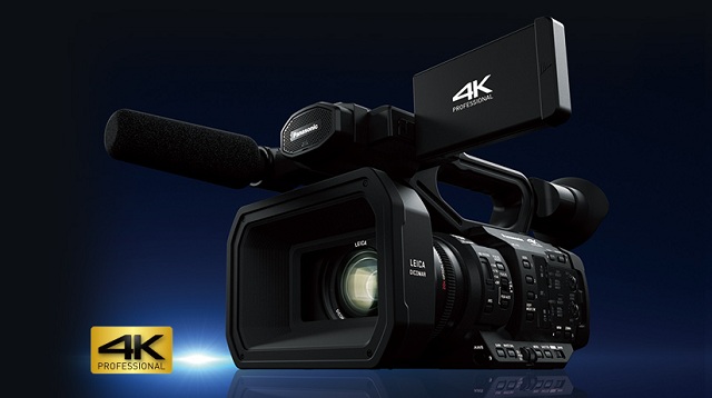 4K profesionálna videokamera Panasonic HC-X1 je vybavená objektívom Leica s 24mm zorným poľom