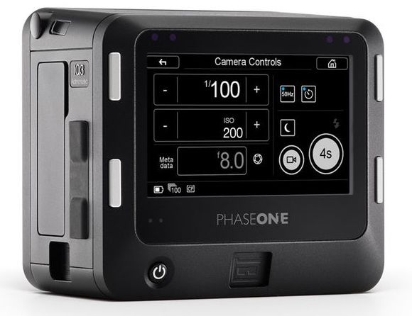 Digitálna stena Phase One IQ3 100MP Achromatic disponuje 3,2 palcovým dotykovým displejom s funkciou Live View