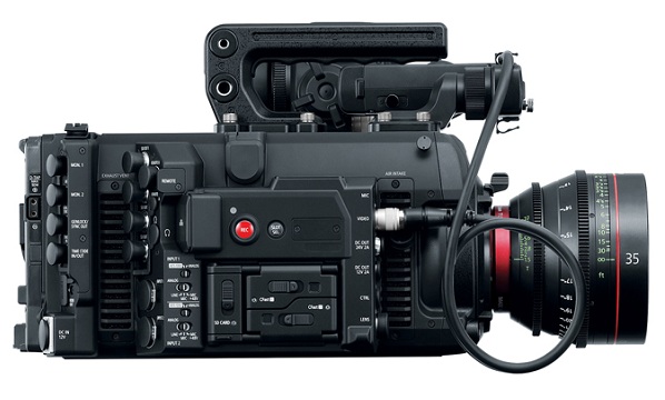 Kamera Canon EOS C700 má Super 35 mm snímač pre 4,5K záznam videí s 15 stopovým rozsahom