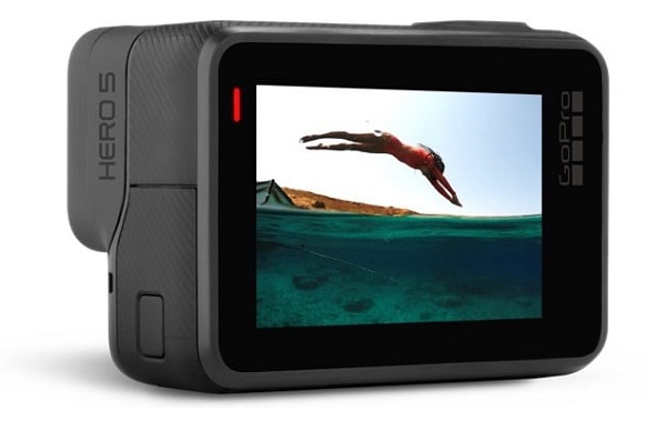 Akčná kamera GoPro Hero5 Black má integrovaný dotykový LCD displej