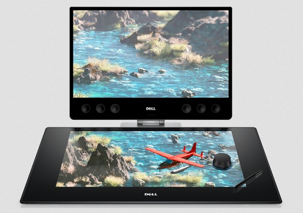 Dell predstavil digitálnu kresliacu plochu v podobe horizontálne uloženého displeja Canvas