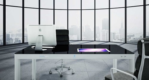 Sharetable, pracovný stôl, počítač, dispej, dotykový displej, OS X, Android, Windows 8.1, zabudovaný displej, Full HD, technológie