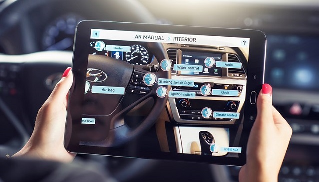 Hyundai, aplikácia, automobilka, auto, automobil, vozidlo, iOS, Android, manuál, sprievodca, rozšírená realita, návod, informácie, video, 3D snímok, technológie, novinky