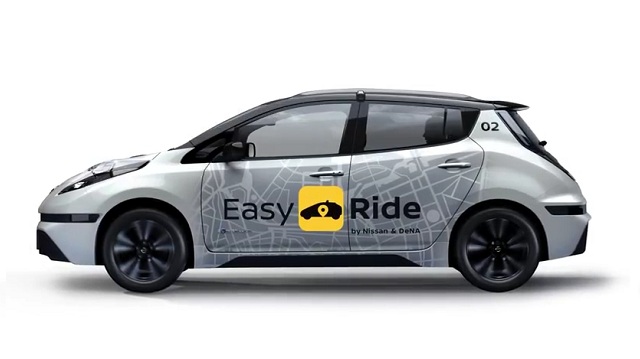 Nová mobilná služba Easy Ride bola vyvinutá spoločne firmami Nissan a DeNA. Cieľom tohto partnerstva je spojiť skúsenosti DeNA s vývojom algoritmov umelej inteligencie pre mobilné aplikácie a obchodovanie cez internet spolu s technickými znalosťami spoločnosti Nissan v oblasti autonómnych jazdných technológií.