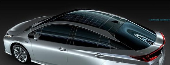 Solárny strešý panel pre Toyotu Prius PHEV by mal dokázať vyprodukovať až 180 W energie pre nabíjanie batérií