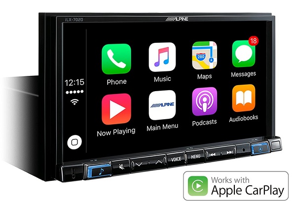 Nový audio / video (A/V) systém iLX-702D pre automobily od spoločnosti Apline Electronics Europe.