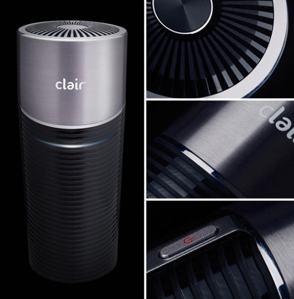 Čistička vzduchu Clair B má kompaktý a elegatný dizajn s použitím prémiových materiálov