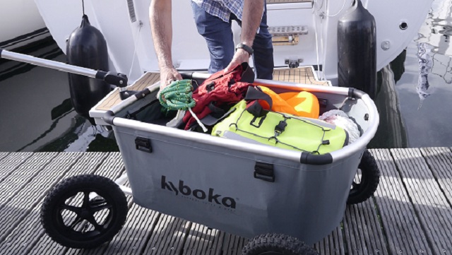 Ručný vozík Kyboka dokáže uviesť váhu až 50 kilogramov