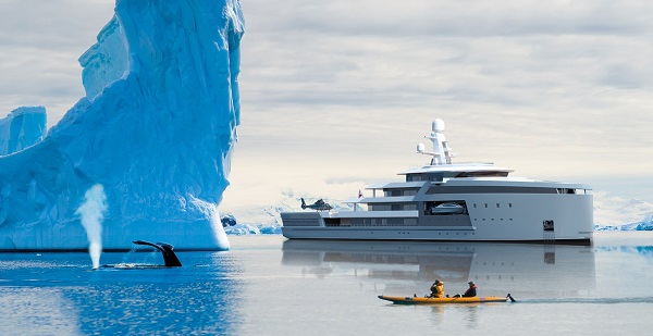 jachta, ľadoborec, luxusná jachta, doprava, loď, Damen, Holandsko, SeaXplorer, Sea Axe, technológia, novinky