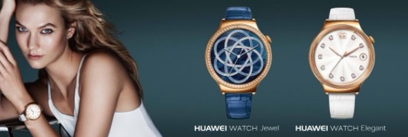 Huawei, Watch, Huawei Watch, hodinky, inteligentné hodinky, žena, ženy, hodinky pre ženy, Jewel, Elegant, Huawei Watch Jewel, Hawei Watch Elegant, CES 2016, Swarovski, zirkón, ružové zlato, pozlátenie, technológie, novinky, inovácie, technologické novinky