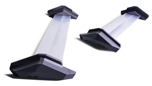 Riešenie Bezel-free Kit od spoločnosti Asus ROG dokáže pri spojení troch monitorov odstrániť rámy medzi nimi a spojí ich do jednoliateho obrazu s pomocou šošoviek a svetelných odrazov.