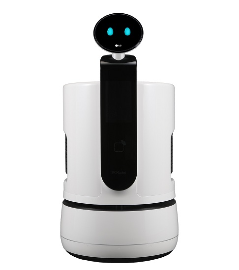 Pomocný robot LG CLOi - Shopping Cart Robot