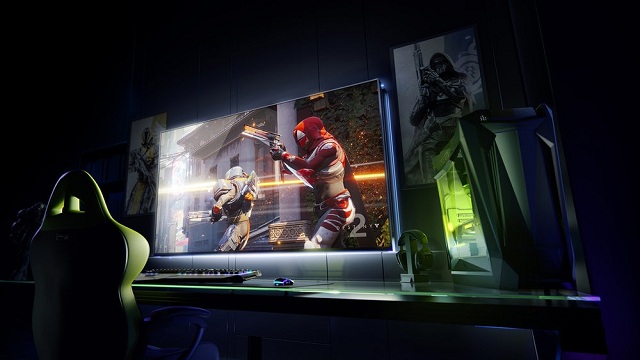 65 palcový 4K herný monitor Nvidia Big Format Gaming Display (BFGD).