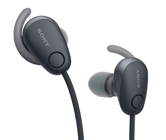 Bezdrôtové slúchadlá do uší Sony WI-SP600N s technológiou potláčania okolitého šumu.