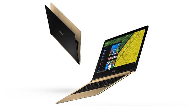 Spoločnosť Acer predstavila najtenší notebook na svete - Swift 7 s hrúbkou menej ako jeden centimeter