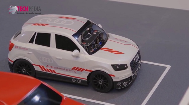 Automobilka Audi testuje inteligentný parkovací systém na modeli vozidla Q2
