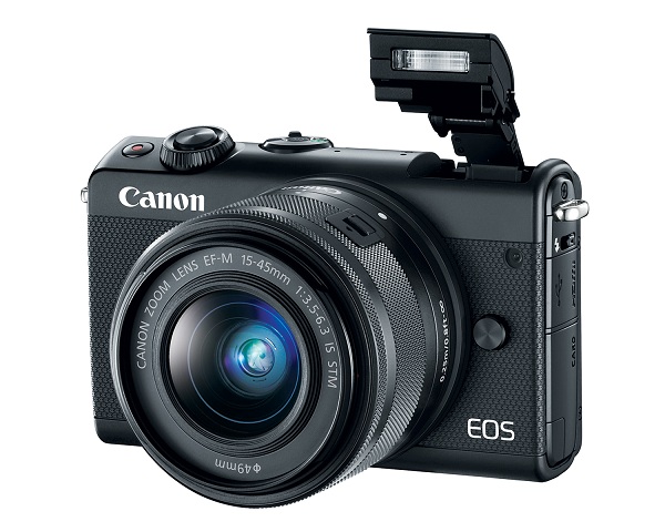 Vstupný model bezzrkadlového fotoaparátu Canon EOS M100 dostal do výbavy 24,2 megapixlový snímač CMOS APS-C (22,3 x 14,9 mm).