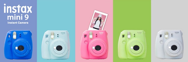 Spoločnosť Fujifilm predstavila nové instantné fotoaparáty Instax Mini 9
