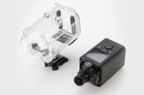 Akčná kamera GimbalCam disponuje integrovaným stabilizačným závesom pre korigovanie otrasov a dodáva sa spolu s vodotesným puzdrom v katégórii IP68.