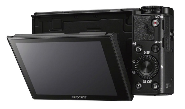 Fotoaparát Sony RX100 V má 180 stupňov výklopný LCD displej, ktorý môže poslúžiť aj pre fotenie obľúbených selfie fotografií