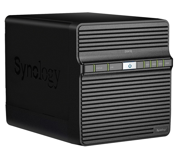 NAS server Synology DiskStation DS418j.